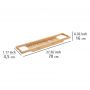 Wenko Bambusa 24750100 półka łazienkowa 70 cm drewno zdj.2