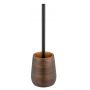 Wenko Palena 25354100 szczotka toaletowa stojąca brązowa zdj.1