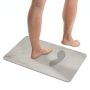 Wenko 26494100 dywanik łazienkowy 60x40 cm prostokątny szary zdj.1