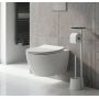 Wenko 26554100 stojak ze szczotką do wc biały zdj.2