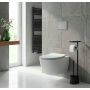 Wenko 26555100 stojak ze szczotką do wc czarny zdj.2