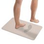 Wenko 26654100 dywanik łazienkowy 60x39 cm prostokątny beżowy zdj.1