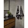 Zone Denmark Sauna 37621 ręcznik 100x50 cm bawełniany czarny zdj.2