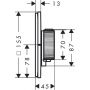 Axor ShowerSelect ID 36754340 bateria wannowo-prysznicowa podtynkowa z termostatem zdj.2