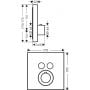 Axor ShowerSolutions 36715140 bateria wannowo-prysznicowa podtynkowa zdj.2