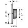 Axor ShowerSelect ID 36750250 bateria wannowo-prysznicowa podtynkowa z termostatem złota zdj.2