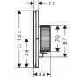 Axor ShowerSelect 36753250 bateria wannowo-prysznicowa podtynkowa termostatyczna złota zdj.2