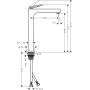 Axor Citterio 39151990 bateria umywalkowa stojąca złota zdj.2