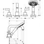 Axor Citterio 39446990 bateria wannowo-prysznicowa nawannowa złota zdj.2