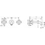 Axor One 48130140 bateria umywalkowa podtynkowa zdj.2