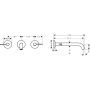 Axor One 48431330 bateria wannowo-prysznicowa podtynkowa zdj.2