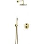Besco Decco BPDIIZS zestaw prysznicowy podtynkowy złoty zdj.1