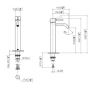 Dornbracht Meta 3353766006 bateria umywalkowa stojąca zdj.2