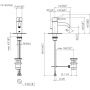 Dornbracht Meta 3350166006 bateria umywalkowa stojąca zdj.2