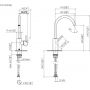 Dornbracht Meta 3350566193 bateria umywalkowa stojąca chrom zdj.2