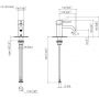 Dornbracht Meta 3352666006 bateria umywalkowa stojąca zdj.2