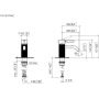 Dornbracht Meta 3352966093 bateria umywalkowa stojąca chrom zdj.2