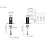 Dornbracht Meta 3353066093 bateria umywalkowa stojąca chrom zdj.2