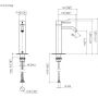 Dornbracht Meta 3353766200 bateria umywalkowa stojąca chrom zdj.2