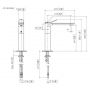 Dornbracht Lisse 3353784500 bateria umywalkowa stojąca chrom zdj.2