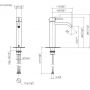 Dornbracht Meta 3353966000 bateria umywalkowa stojąca chrom zdj.2