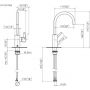 Dornbracht Meta 3356566100 bateria umywalkowa stojąca chrom zdj.2