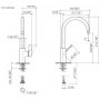 Dornbracht Tara Ultra 3380087500 bateria kuchenna chrom zdj.2