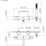 Dornbracht Meta 3423497900 bateria wannowo-prysznicowa ścienna chrom zdj.2