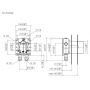 Dornbracht 3542897090 element podtynkowy baterii zdj.2