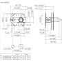 Dornbracht 3586097090 element podtynkowy baterii zdj.2