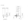 Dornbracht Meta 3686766000 bateria umywalkowa podtynkowa chrom zdj.2
