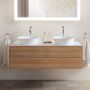 Duravit White Tulip 2362430079 umywalka 43x43 cm okrągła nablatowa biała zdj.6