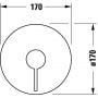 Duravit D-Neo DE4210010010 bateria prysznicowa podtynkowa zdj.3