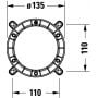 Duravit Tulum GK5900007000 element montażowy podłogowy zdj.2