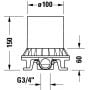 Duravit Tulum GK5900007000 element montażowy podłogowy zdj.3