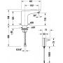 Duravit Sensor 1 SE1090017010 bateria umywalkowa stojąca elektroniczna chrom zdj.2