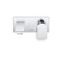 Duravit Tulum TU1070004010 bateria umywalkowa podtynkowa chrom zdj.4