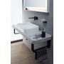 Duravit Tulum TU1070004046 bateria umywalkowa podtynkowa czarna zdj.5