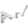 Duravit Wave WA5260000010 bateria wannowo-prysznicowa nawannowa chrom zdj.1