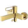 FDesign Zaffiro FD1ZFR157 bateria wannowo-prysznicowa ścienna złota zdj.1