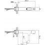 FDesign Meandro FD1MDR211 bateria umywalkowa zdj.2