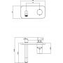 FDesign Meandro FD1MDR3PA11 bateria umywalkowa zdj.2