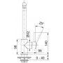 Franke Sirius L 1150668383 bateria kuchenna stojąca beżowa zdj.3