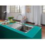 Franke Maris Slim J Pull-Out 1150728388 bateria kuchenna stojąca chrom zdj.6