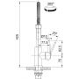 Franke Smart Glenda 1150747475 bateria kuchenna stojąca stal zdj.3
