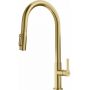 Franke Maris Slim Clear Water J Pull-Out 1200736601 bateria kuchenna stojąca złoto/stare złoto zdj.1