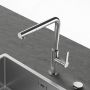 Franke Maris Slim L Pull-Out 1150728393 bateria kuchenna stojąca chrom zdj.7