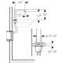 Geberit Brenta 116192211 bateria umywalkowa zdj.2