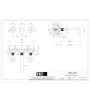 Gessi Inciso 58190299 bateria umywalkowa podtynkowa czarna zdj.2