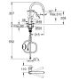 Grohe Start Edge 30550000 bateria kuchenna stojąca chrom zdj.2